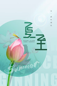 夏至节气海报