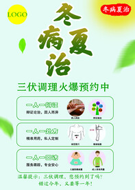 冬病夏治三伏调理