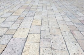 石块路面马赛克背景纹理素材
