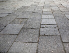 石块路面马赛克背景纹理素材