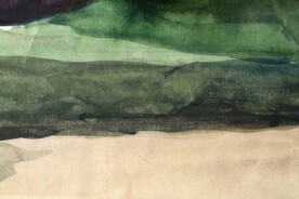 创意水彩抽象艺术画水彩晕染