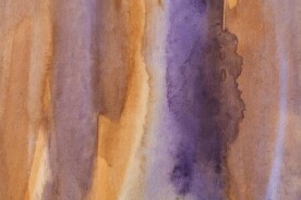 创意水彩抽象艺术画水彩晕染