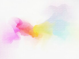 创意水彩抽象艺术画水彩晕染