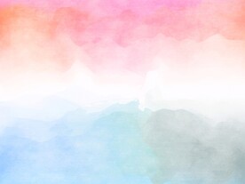 创意水彩抽象艺术画水彩晕染