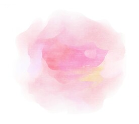 创意水彩抽象艺术画水彩晕染