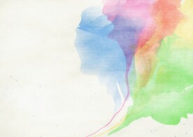 创意水彩抽象艺术画水彩晕染