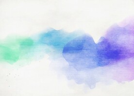 创意水彩抽象艺术画水彩晕染