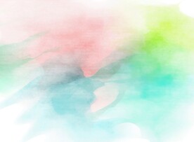 创意水彩抽象艺术画水彩晕染