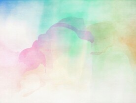 创意水彩抽象艺术画水彩晕染