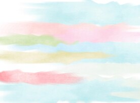 创意水彩抽象艺术画水彩晕染