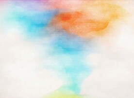 创意水彩抽象艺术画水彩晕染