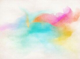 创意水彩抽象艺术画水彩晕染