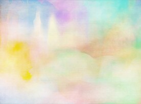 创意水彩抽象艺术画水彩晕染