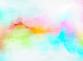 创意水彩抽象艺术画水彩晕染