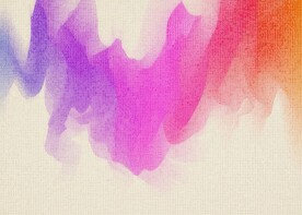 创意水彩抽象艺术画水彩晕染