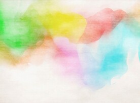 创意水彩抽象艺术画水彩晕染