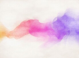 创意水彩抽象艺术画水彩晕染