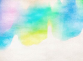 创意水彩抽象艺术画水彩晕染