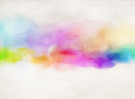 创意水彩抽象艺术画水彩晕染