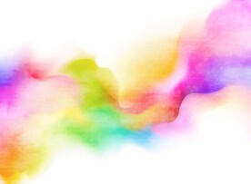 创意水彩抽象艺术画水彩晕染