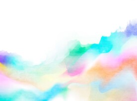 创意水彩抽象艺术画水彩晕染