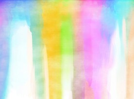 创意水彩抽象艺术画水彩晕染