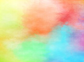 创意水彩抽象艺术画水彩晕染