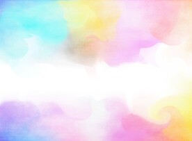 创意水彩抽象艺术画水彩晕染