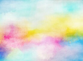 创意水彩抽象艺术画水彩晕染