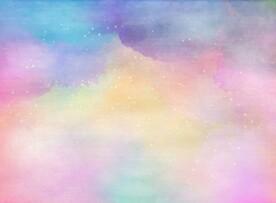 创意水彩抽象艺术画水彩晕染