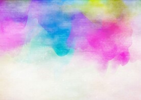创意水彩抽象艺术画水彩晕染