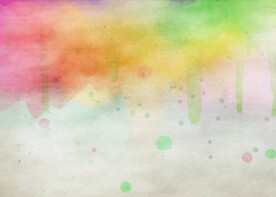 创意水彩抽象艺术画水彩晕染