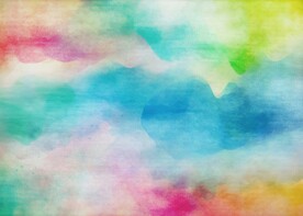 创意水彩抽象艺术画水彩晕染