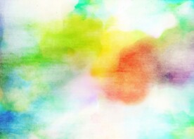 创意水彩抽象艺术画水彩晕染