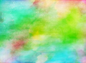 创意水彩抽象艺术画水彩晕染