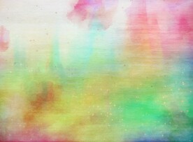 创意水彩抽象艺术画水彩晕染