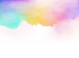 创意水彩抽象艺术画水彩晕染