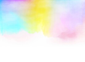 创意水彩抽象艺术画水彩晕染