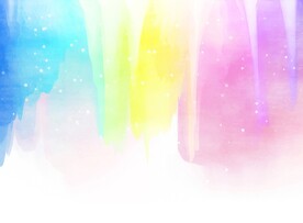 创意水彩抽象艺术画水彩晕染