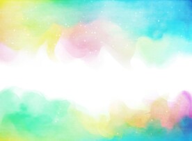 创意水彩抽象艺术画水彩晕染