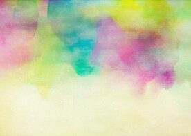 创意水彩抽象艺术画水彩晕染