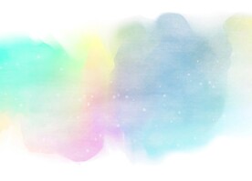 创意水彩抽象艺术画水彩晕染