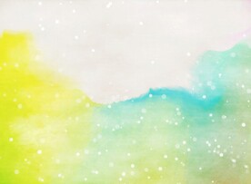 创意水彩抽象艺术画水彩晕染