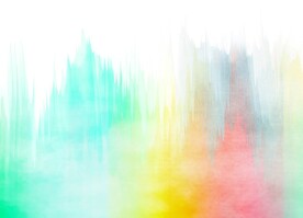 创意水彩抽象艺术画水彩晕染