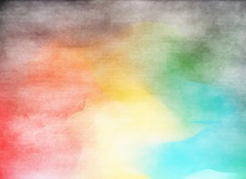 创意水彩抽象艺术画水彩晕染