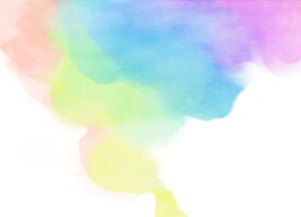 创意水彩抽象艺术画水彩晕染