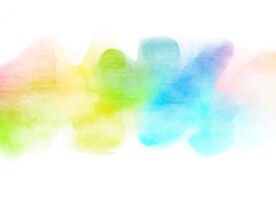 创意水彩抽象艺术画水彩晕染