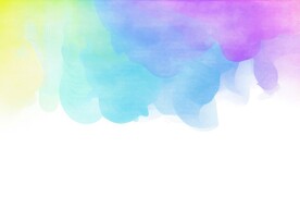 创意水彩抽象艺术画水彩晕染