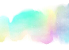 创意水彩抽象艺术画水彩晕染