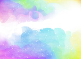 创意水彩抽象艺术画水彩晕染